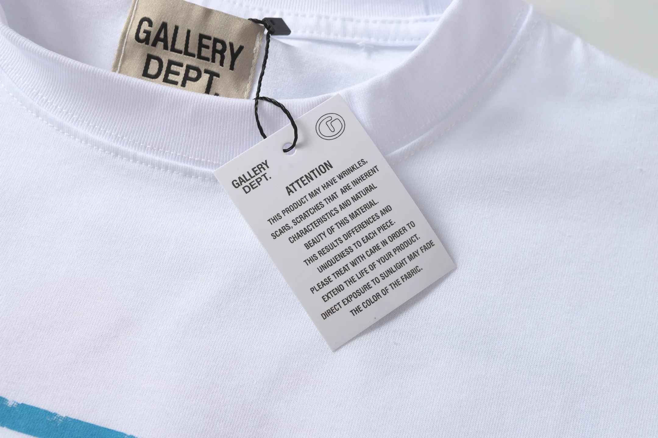 GALLERY.DEPT new summer short-sleeved model number: D3312P104 color: black white code number: S M L XL